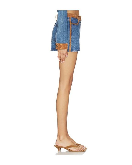 Show Me Your Mumu Blue Dawson Skort
