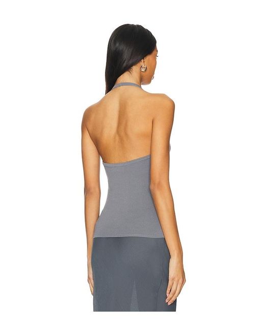 Lioness Blue Brat Halter Top