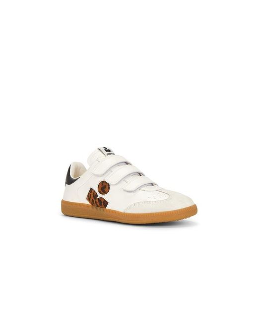 Isabel Marant White Beth Sneaker