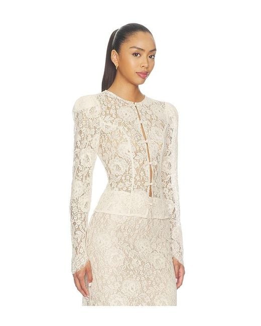 Lovers + Friends Natural Alessi Top