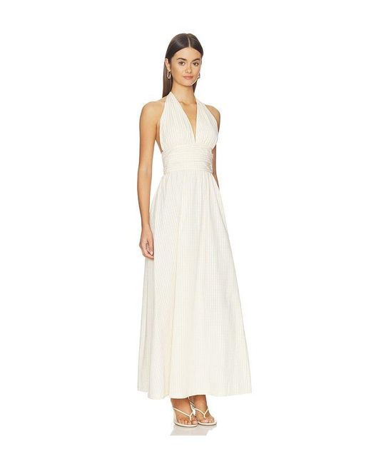 Faithfull The Brand White Lido Maxi Dress