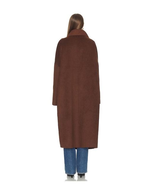 Camila Coelho Brown Mirta Coat