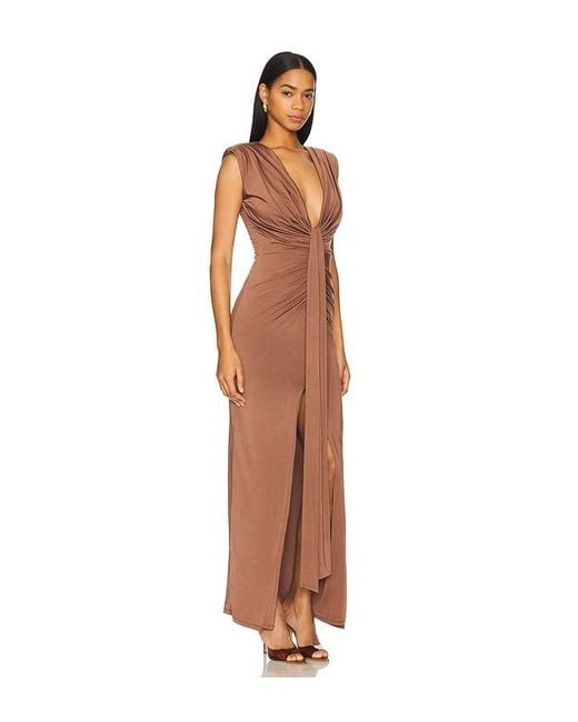 Nookie Brown Giselle Maxi Dress