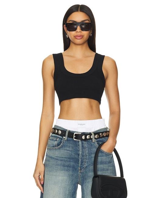 Alexander Wang Blue Tank Bra