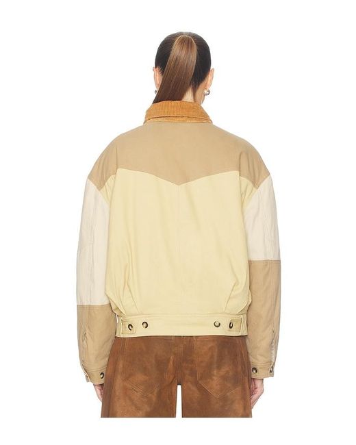 Isabel Marant Natural Jacke Risla