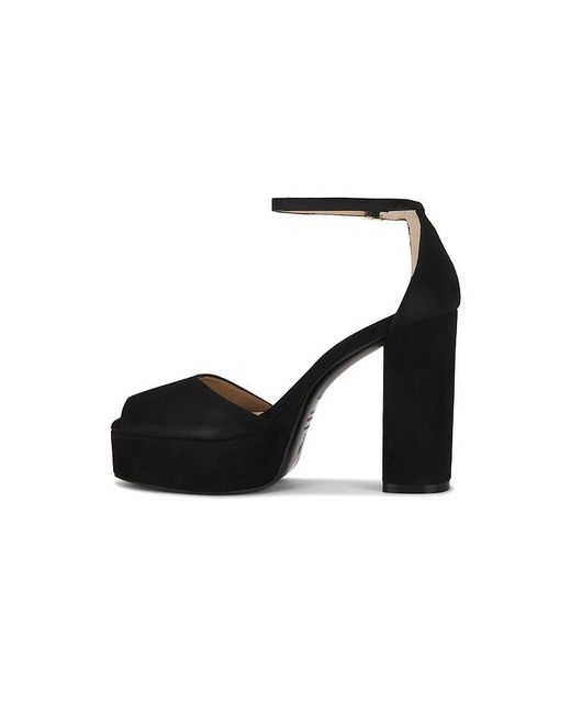 Stuart Weitzman Black Sabrina Platform Pump