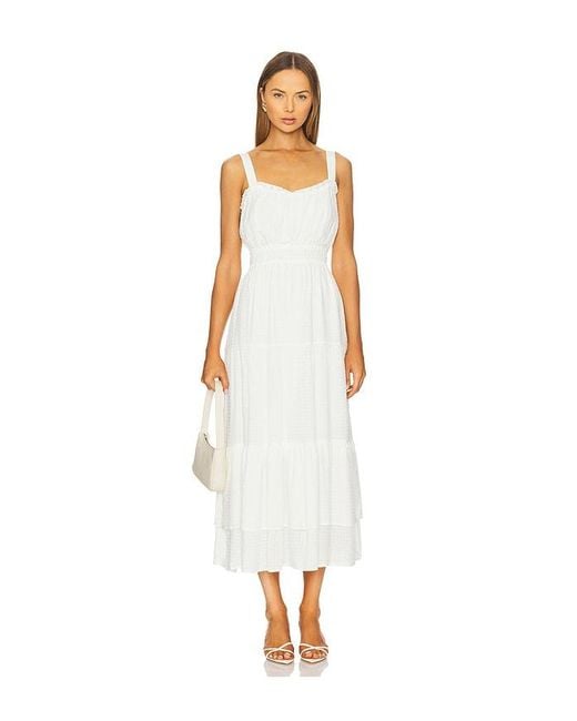 PAIGE White Persimmon Dress