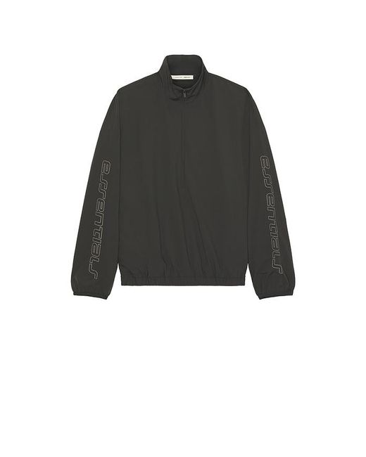 Fear Of God Gray Half Zip Track Jacket for men