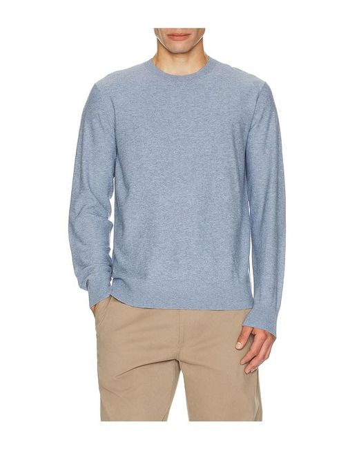 Theory Blue Riland Crewneck Sweater for men