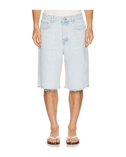 Won Hundred White Kayce Denim Shorts for men