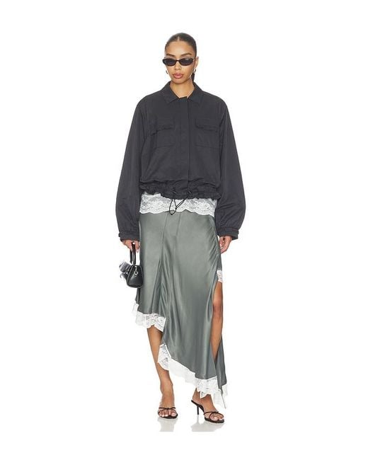 OperaSPORT Gray Livia Skirt