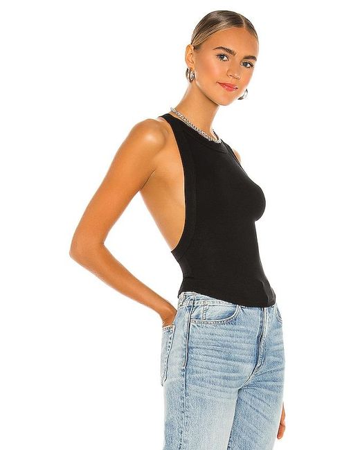 The Line By K Black Ximeno Tank for men