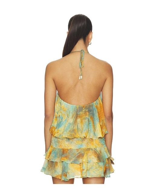 MISA Los Angles Yellow Quinn Top