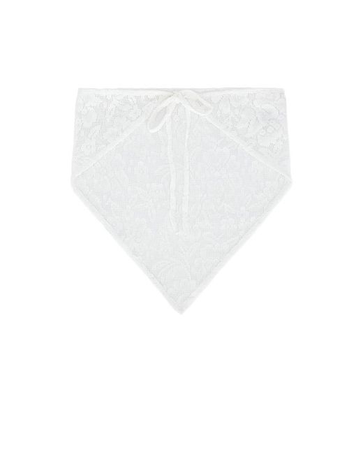 Tularosa White Dasha Head Scarf