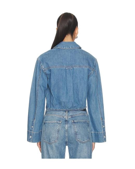 Veronica Beard Blue Timothy Shirt