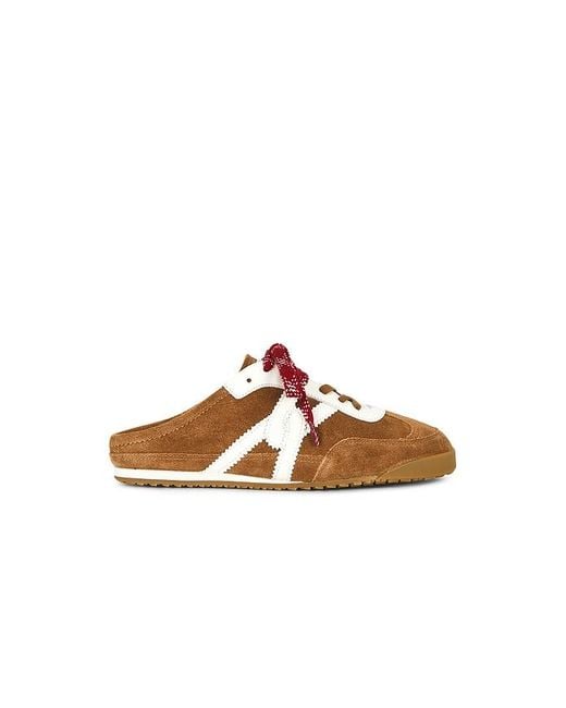 Veronica Beard Brown Nicoline Mule Sneaker