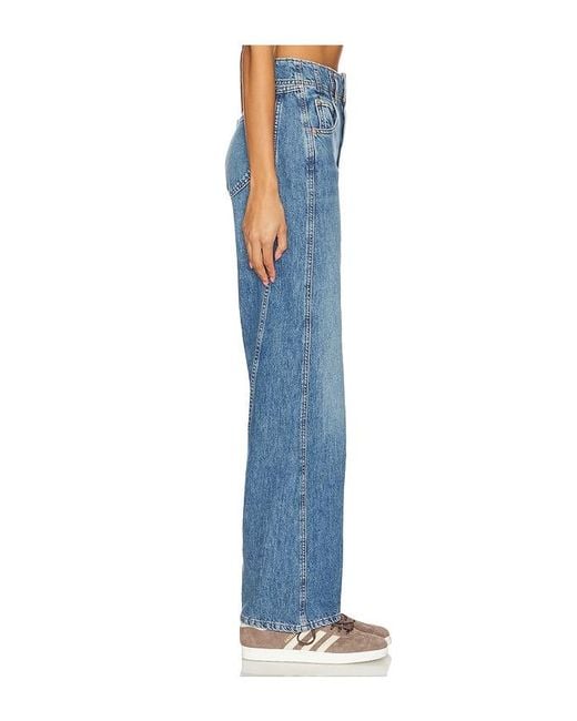 Free People Blue X We The Free Aster Straight Leg Jeans