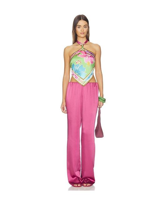 retroféte Pink Jamie Top