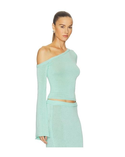 SER.O.YA Green Alivia Knit Top