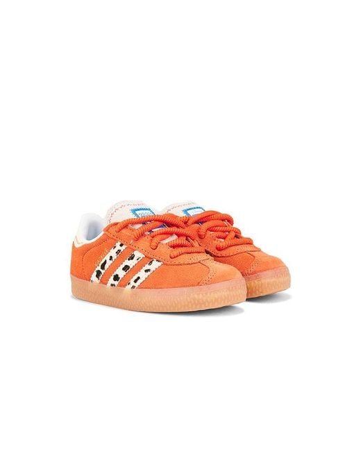 adidas gazelle silver green womens adidas Originals Infant Gazelle Strap main image 1