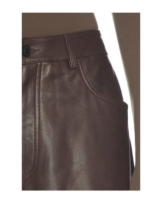 AllSaints Brown Jett Lea Trouser
