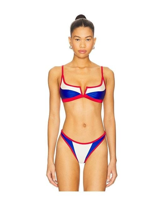 FAE Orange Gypsy Bikini Top