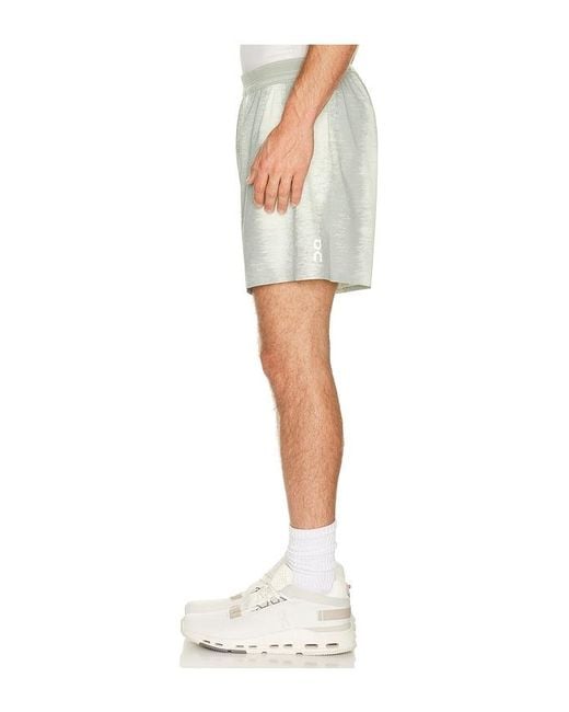 On Shoes Green Performance Shorts Terra for men