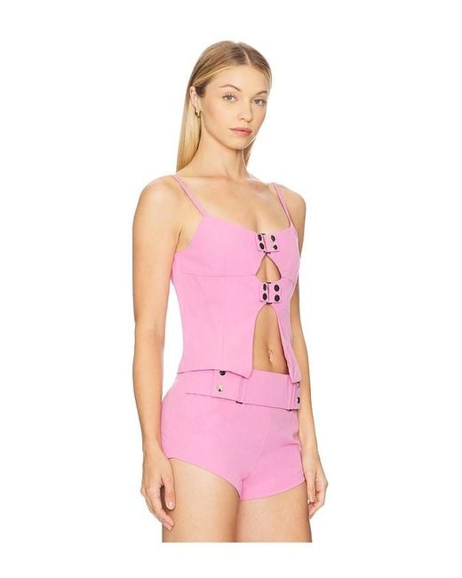 BY.DYLN Pink X Revolve Ren Top