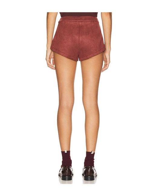 Nakedvice Red The Elliot Short