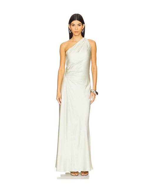 Vestido Largo Aster En Color Bebe Azul Talla (También En 00, 2, 4, 6, 8) A.L.C. de color White
