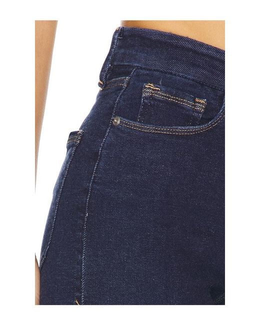 GOOD AMERICAN Blue Good Waist Palazzo Jeans