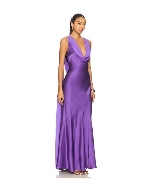 Runaway the Label Purple X Revolve Gabriella Maxi Dress