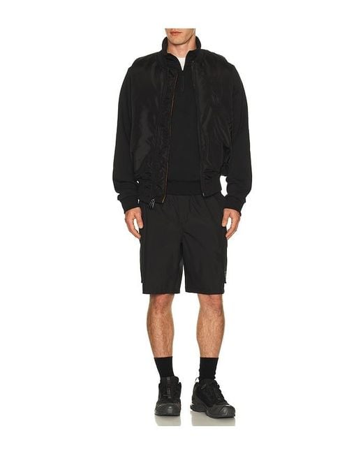Alpha Industries Black Cwu 36/P Relaxed Short for men