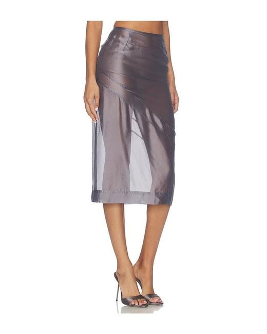 MAJORELLE Multicolor Tilda Midi Skirt