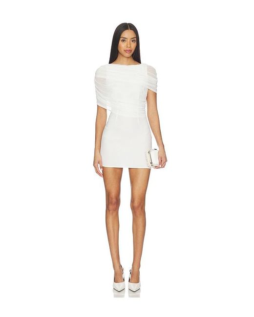 superdown White Bailey Mini Dress