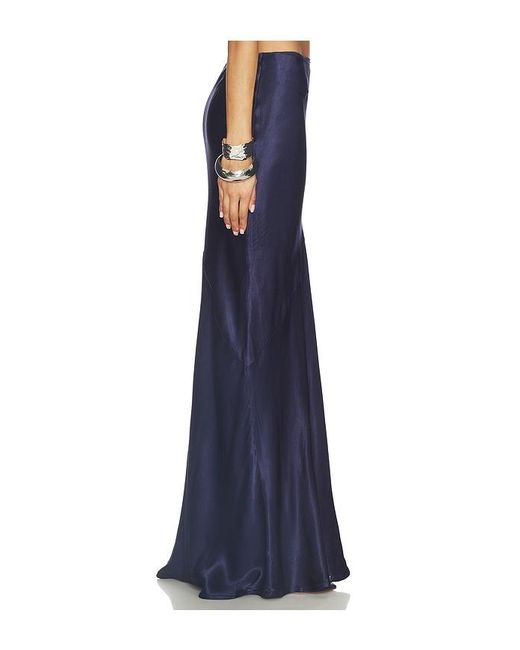 SNDY'S Blue Junie Maxi Skirt