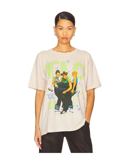 Daydreamer Natural T-Shirt Mit Motiv Kickin It
