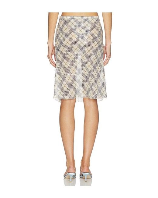 Lioness Natural Shoreline Midi Skirt