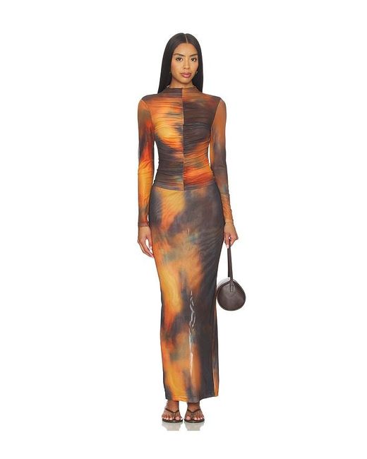 BY.DYLN Orange Gem Top