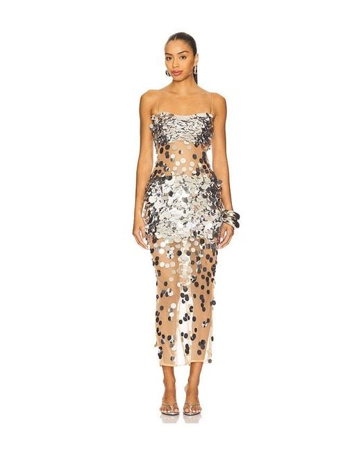 retroféte Multicolor Mischa Sequin Dress