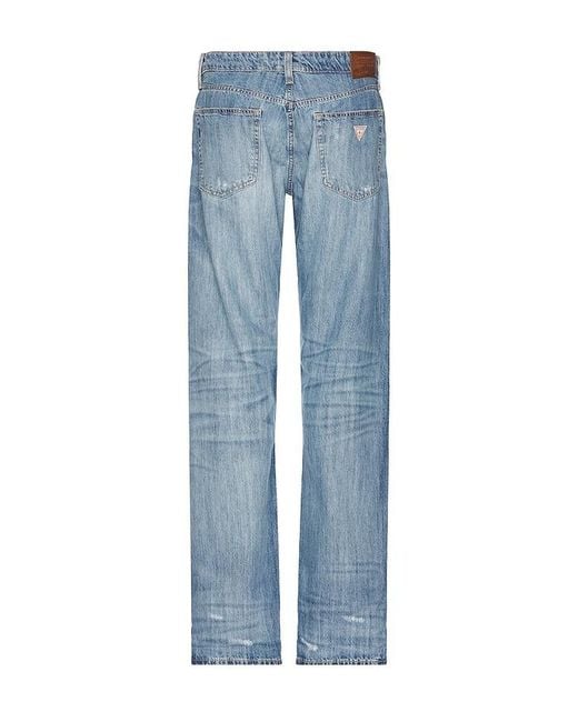 Guess Blue G16 Straight Jeans for men