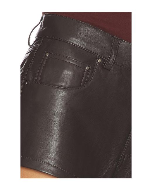 EB DENIM Black Portman Low Rise Short