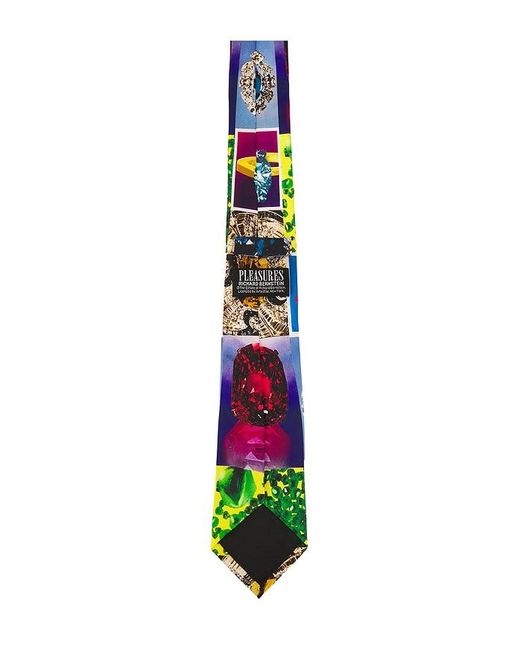 Pleasures White Jewel Necktie for men