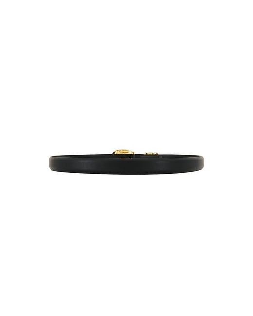 Madewell Black Triple Metal Keeper Belt