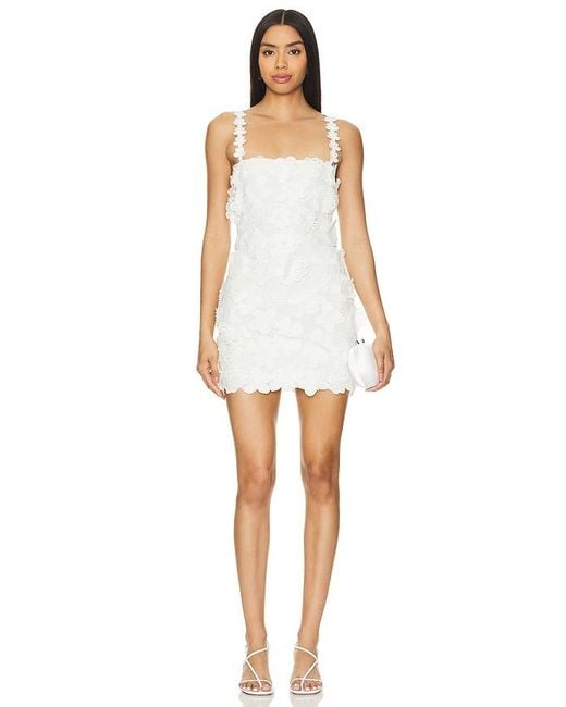 Tularosa White Kimmy Mini Dress