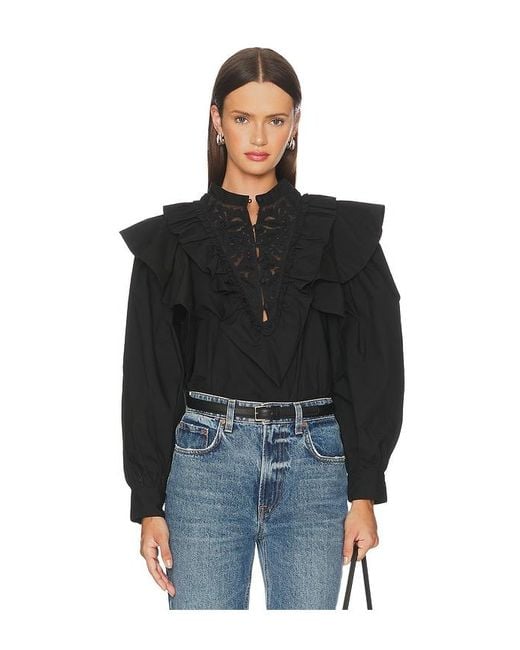 Scarlett Poppies Black Rena Top