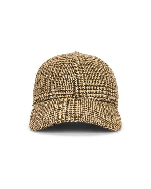 Rag & Bone Natural Harlow Baseball Cap