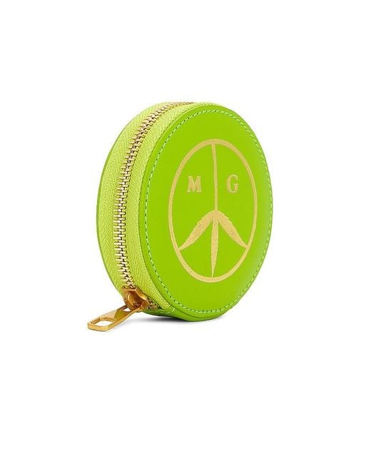 Mister Green Green Round Satchel Wallet for men
