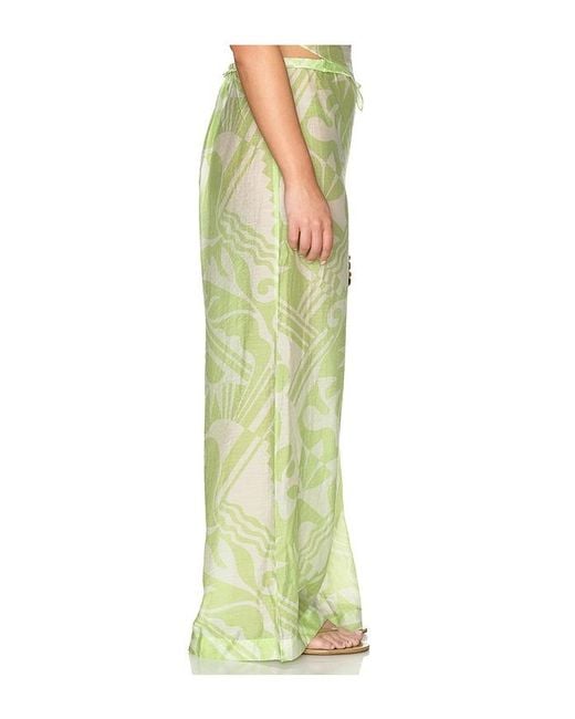 L'academie Green 'Academie Nyra Pant