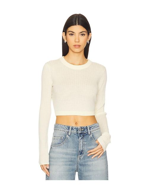 A.L.C. White A..C. Oberteil Lina